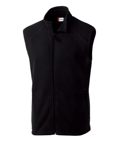 Clique Men's Summit Full Zip Microfleece Vest In Black