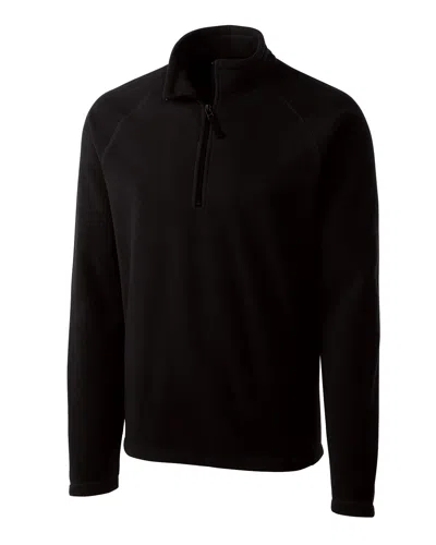 Clique Men's Summit Half Zip Microfleece Jacket In Black