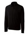 Clique Men's Summit Half Zip Microfleece Jacket In Black