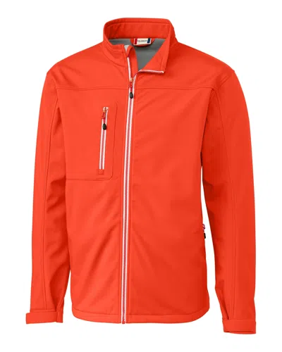 Clique Men's Telemark Softshell Jacket In Orange