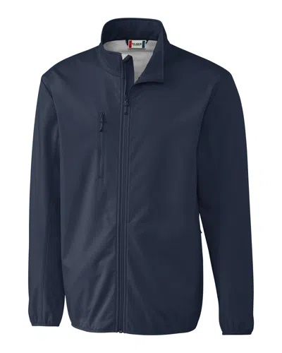Clique Men's Trail Softshell Jacket In Blue