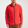 Clique Mens Lightweight Softshell Jacket In Red