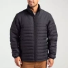 Clique Mens Water Resistant Lightweight Puffer Jacket In Animal Print
