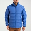 Clique Mens Water Resistant Lightweight Puffer Jacket In Multi