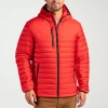 Clique Mens Water Resistant Lightweight Puffer Jacket In Multi