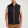 Clique Mens Water Resistant Lightweight Soft Shell Vest In Multi