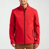 Clique Mens Water Resistant Lightweight Softshell Jacket In Multi