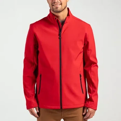 Clique Mens Water Resistant Lightweight Softshell Jacket In Multi