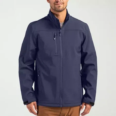 Clique Mens Water Resistant Lightweight Softshell Jacket In Animal Print