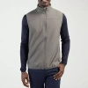 Clique Mens Waterproof Lightweight Soft Shell Vest In Gray