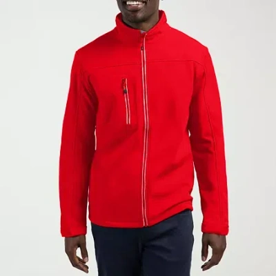 Clique Mens Waterproof Lightweight Softshell Jacket In Red