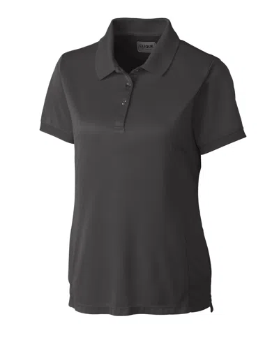 Clique Oslo Pique Lady Polo Shirt In Black