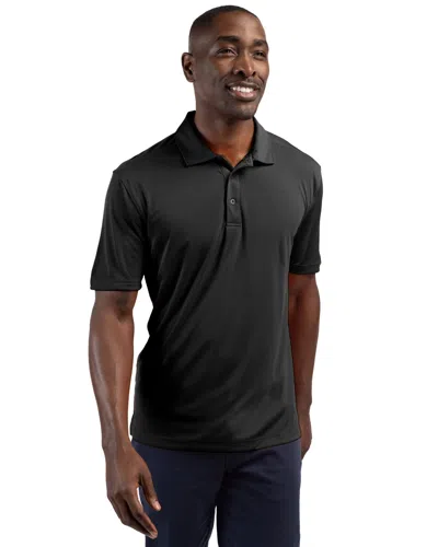 Clique Parma Tech Jersey Mens Polo In Black
