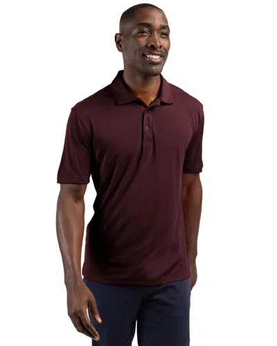 Clique Parma Tech Jersey Mens Polo In Brown