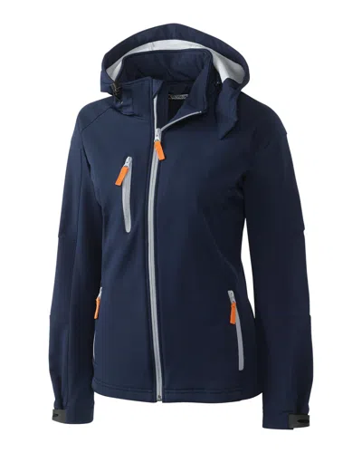 Clique Serac Softshell Jacket In Blue