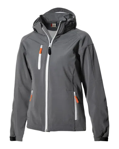 Clique Serac Softshell Jacket In Grey