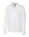 Clique Spin Eco Performance Half Zip Mens Pullover In White
