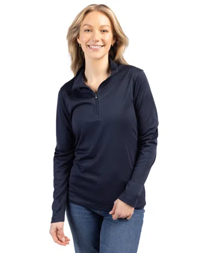 Clique Spin Eco Performance Half Zip Womens Pullover In Black