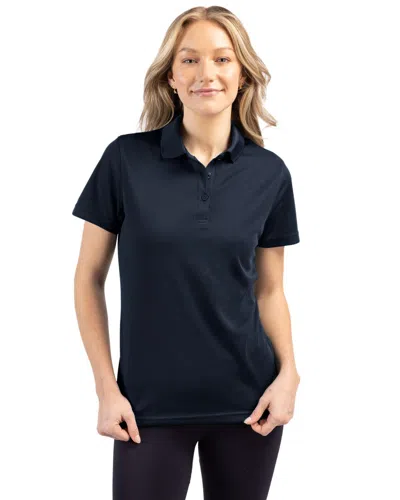 Clique Spin Eco Performance Pique Womens Polo In Blue