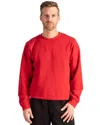 Clique Stockholm Unisex Crewneck Sweatshirt In Red