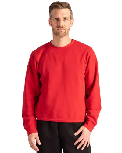 Clique Stockholm Unisex Crewneck Sweatshirt In Red
