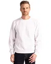 Clique Stockholm Unisex Crewneck Sweatshirt In White