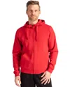 Clique Stockholm Unisex Pullover Hoodie In Red