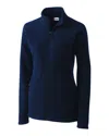 Clique Summit Lady Full Zip Microfleece Jacket In Blue