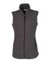 Clique Summit Lady Full Zip Microfleece Vest In Pink