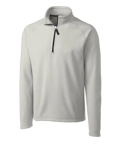 Clique Summit Performance Fleece Half Zip Mens Pullover Jacket In Gray
