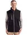Clique Telemark Eco Stretch Softshell Mens Vest In Black