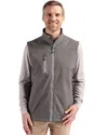 Clique Mens Water Resistant Lightweight Softshell Jacket In Gray