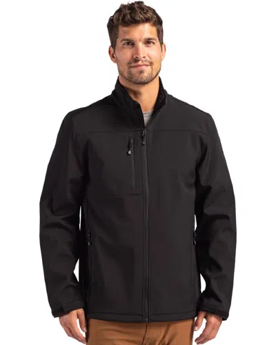 Clique Tempest Waterproof Full Zip Mens Softshell Jacket In Black