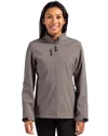 Clique Tempest Waterproof Full Zip Womens Softshell Jacket In Multi