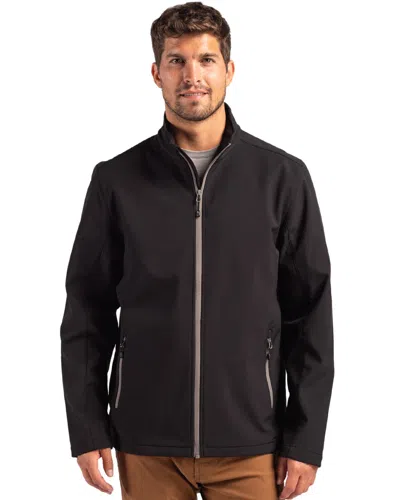 Clique Tempo Stretch Full Zip Mens Softshell Jacket In Black