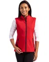Clique Tempo Stretch Full Zip Womens Softshell Vest In Blue