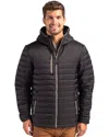 Clique Mens Water Resistant Lightweight Puffer Jacket In Multi