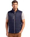 Clique Valhalla Full Zip Mens Puffer Vest In Animal Print