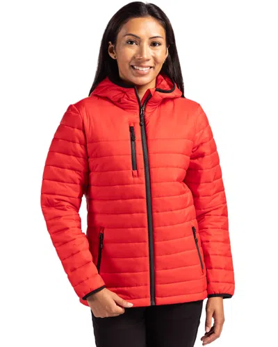 Clique Valhalla Full Zip Womens Puffer Jacket In Multi