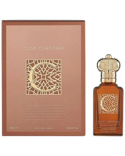 Clive Christian Men's 1.7oz Private Collection Woody Leather Edp Spray In White