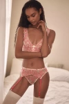 Clo Intimo Fortuna Lace Garter Belt In Multicolor