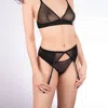 Clo Malla Garter In Black In Black