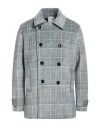 Clochic Homme Man Coat Light Grey Size M Polyamide, Elastane In Gray
