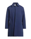 Clochic Homme Man Overcoat & Trench Coat Blue Size Xl Polyamide, Elastane