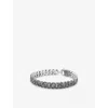 Clocks And Colours And Colours Mens Serenity Sterling-silver Bracelet In Silver