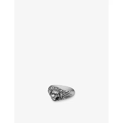 Clocks And Colours And Colours Mens Temperance Sterling-silver Ring