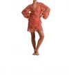 Cloe Cassandro Kimi Mini Dress In Red Leopard In Multi