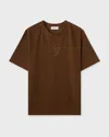 Cloeys T-shirt Heart In Brown