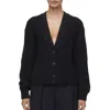 Closed Alpaca Mix Cardigan In Black In Black
