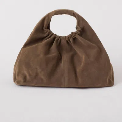Closed Alve Suede Handbag In Brown